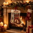 thumbnail image 7 of Clearance! Christmas Bell Cash Gift Holder Ornament, 2026 Acrylic Stocking Money Holder, Indoor Outdoor Home Decor, Christmas Decorations for Xmas Tree Holiday Gifting, 7 of 7