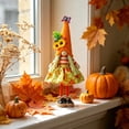 thumbnail image 6 of Harvest Gnome Plush Doll,Sunflower Maple Leaf Gnome Tabletop Ornament for Autumn Yard Thanksgiving Fall Decor, 6 of 6