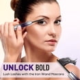 thumbnail image 5 of 2Pcs Brown Iron Wand Mascara,Tutuviw Waterproof Brushless Metal Wand Mascara,Washable Long Lasting Lash Extensions Mascara,Iron Mascara Lengthening,Natural Length Slim Volume Smudge-Proof, 5 of 7