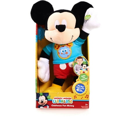 Disney Clubhouse Fun Talking 11" Plush Mickey