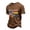 Coffee&09F0424, variant on Fabrcox S-4XL Mens Pride T Shirts Rainbow Print Big and Tall T Shirts for Men We the People Lightweight Crew Neck Short Sleeve Flag Mens Graphic Tshirts Orange L