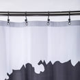 thumbnail image 2 of Pardon My Fro Shanell White Grommet Standard Shower Curtain, Polyester, 71" x 71", 1 Piece, 2 of 5