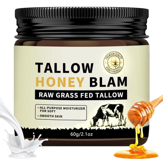 Bálsamo Hidratante de Sebo de Res con Miel 60g Cítricos Orgánico