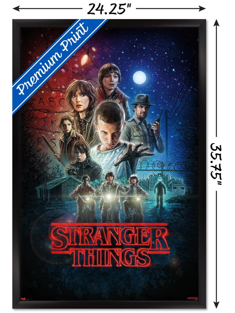 Netflixオリジナルシリーズ『STRANGER THINGS』ポスター Netflix Stranger Things - One Sheet Wall Poster, 22.375