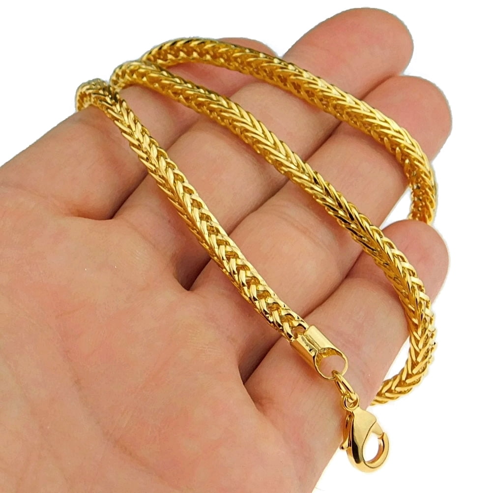 Buy 18k Gold Plated Franco Link Chain 