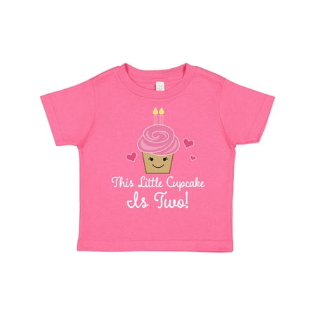 

Inktastic 2nd Birthday Cupcake Girls Cute Gift Toddler Toddler Girl T-Shirt