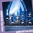 thumbnail image 2 of Figuras de acción de Sanrio Kuromi para niñas, juguetes de caja ciega, colección de muñecos Kawaii Kuromi, adornos para regalo, 2 of 5