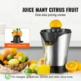 thumbnail image 3 of Electric Citrus Juicer Orange Juice Squeezer With One Juicing Cone 100W Stainless Steel Filter Orange Juice Maker ,Wear Resistant, 3 of 7