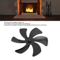 thumbnail image 3 of Ventilador De Estufa De aleación De Aluminio 5 Cuchillas 5 Hojas De Calentamiento Ventilador De Estufa De Calor N439 Reemplazo De Cuchilla De Ventilador Bro, 3 of 7
