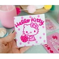 thumbnail image 4 of Sanrio Hello Kitty Strawberry Milk Glass Coasters | Set of 4, 4 of 8