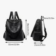 thumbnail image 3 of OVINYER Backpack Purse For Women Backpacks Fashion Leather Bookbag Handbags And Shoulder Bags, 3 of 8