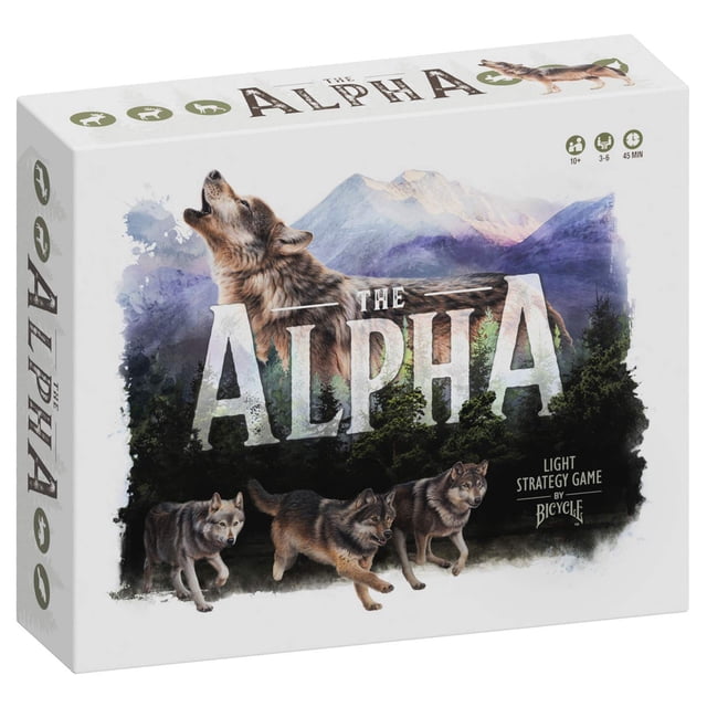 Juego de mesa Bicycle The Alpha Light Strategy Adults 10+ Grey