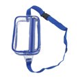 thumbnail image 1 of Clear Sling Bag, Waterproof Large Capacity Adjustable Strap Transparent PVC Chest Waist Pack For Sports Travel, 1 of 8
