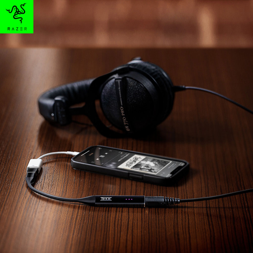 Razer Thx Portable Dac Headphone Amplifier With Thx a Technology Hifi Sound Quality Compatible With Usb Usb C Port Walmart Com
