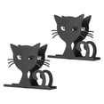 thumbnail image 2 of servilleteros de metal innovadores con forma de gato, servilleteros de papel para cocina, hotel y restaurante., 2 of 14