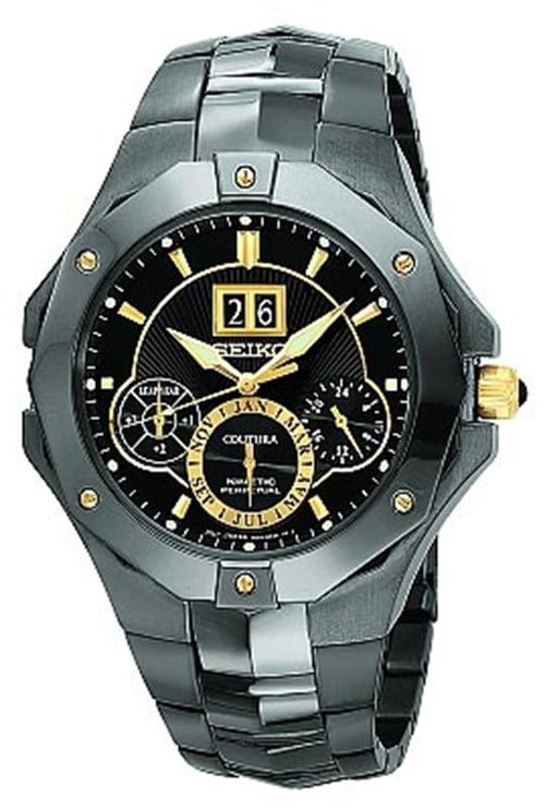 seiko coutura kinetic perpetual black