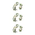 thumbnail image 1 of Cateissary 2x Wedding Arch Flowers Welcome Sign Leaves Ceremony Decor Type1, 1 of 1