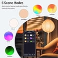 thumbnail image 5 of Smarts Bluetooth-Compatible Light Bulb Multi Modes Adjustables Light Bulbs for Home Gathering Party, 5 of 5