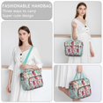 thumbnail image 5 of Pioneer Flower Floral Print Pattern Womens Lunch Box for Work,Insulated Large Lunch Bag for Tween and Teen,Loncheras Para Mujer,Leakproof Adult Lunch Bag for Work,Beach,Travel,Picnic,Camping, 5 of 6