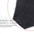 thumbnail image 5 of Ruyang Seamless Underwear for Women Bikini Bottoms for Women Menstruation Swim Shorts Bikini Bottoms Mid Waist for Lady Women Underwear Cotton Bikini, 5 of 8