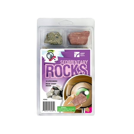 Sedimentary Rock Collection - American Educational Explore with Me Geology Series Sedimentary Rock Collection By American Educational Products