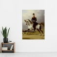 thumbnail image 2 of Pieneman Portrait William II Netherlands Horse Extra Large XL Wall Art Poster Print, 2 of 3