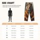 thumbnail image 3 of Balery Jungle Meditating Lion Pantalones de pijama para mujer, pijamas ultraligeros, pantalones de estar por casa-Small, 3 of 6