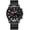 Black Net - Black Shell - Black Face, variant on Black Internet celebrity waterproof sports fashion trend stainless steel quartz men's watch