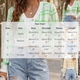 thumbnail image 3 of Xdegoge Cropped Cardigan for Women V Neck Button Down Plaid Knitwear Long Sleeve Y2K Preppy Knit Cute Fall Spring Fashion Tops, 3 of 7