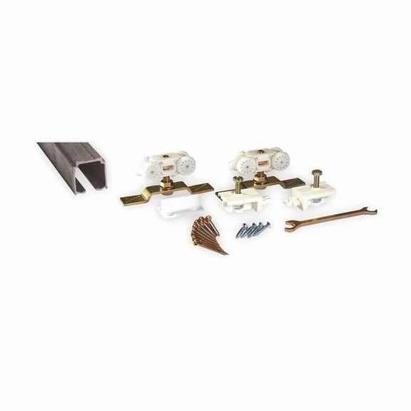 Pemko Sliding Door Track, Alum., 72"L x 1-5/16"W H200A/6