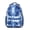 Blue-23, variant on Ergonomic Watercolor Backpack for College Students - Lightweight Waterproof Daypack with Padded Straps & Spacious Storage (Psychedelic Swirl)