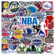 thumbnail image 1 of Juego de 32 pegatinas de baloncesto ZHCH de la NBA Basketball Association, 1 of 5