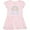 Ballerina Pink, variant on Inktastic My Gigi Loves Me Retro Rainbow Girls Toddler Dress