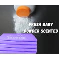 thumbnail image 6 of Baby Diaper Bag Disposable (300 ct.) Fresh Baby Powder Scented Easy Tie Handles Scented Diaper Sacks Disposable Dog Poop Waste Bags Cat Litter Bags (300 Bags), 6 of 7
