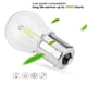 thumbnail image 3 of Luz De Freno, Par De 1156 Luces Estroboscópicas De Vidrio COB LED Señal Del Coche Luz De Marcha Atrás Bombilla De Freno Trasera Luz Blanca, 3 of 8