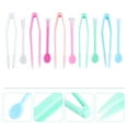 thumbnail image 4 of 5 juegos de pinzas y ventosas para insertar y quitar lentes, para viajes y uso doméstico (verde, azul, rosa, blanco), 4 of 6