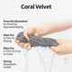thumbnail image 4 of CaiYueKe Striped Bath Towel Soft Absorbent Quick Dry Towels for Bathroom Gym Spa Beach Pool Thick Plush Cotton Like Towel Set Home Bath Towels for Shower Swimming Yoga, 4 of 7