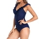 thumbnail image 3 of Trajes de baño, traje de baño de una pieza, traje de baño con escote en V, traje de baño de entrenamiento atlético, diseño exquisito, 3 of 6