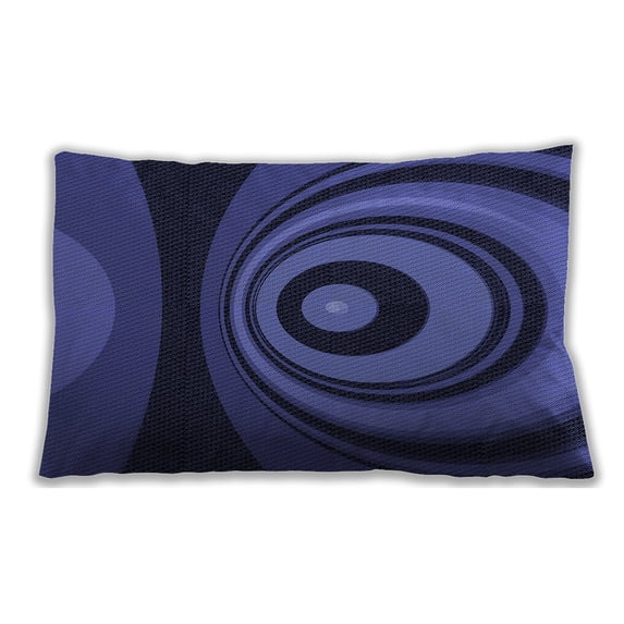 Ahgly Company Indoor Rectangular Contemporary Lumbar Throw Pillow, 13 inch by 19 inch
