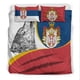 thumbnail image 4 of Juego de cama Serbia Bandera de Serbia RLT7, 4 of 6