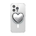thumbnail image 3 of Phone Grip PopSockets para iPhone MagSafe con soporte, color plateado, 3 of 6