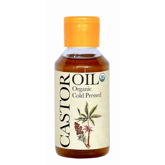 DAANA Organic Cold Pressed Castor Oil (4 Fl Oz)