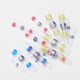 thumbnail image 4 of 50 terminales eléctricos de soldadura, tubos termorretráctiles, terminales de cobre eléctricos, conector de cable, rojo, 4 of 4
