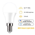 thumbnail image 3 of Bombilla De Luz Led Inteligente Con Wifi, Asistente De Google, Aplicación De Control De Voz, Control Remoto, Regulable, Rgbw, Bombilla Led De Varios Colores seitruly  HA024218-05, 3 of 5