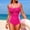 Hot Pink, variant on 2026 New Women's One Piece Swimsuits Tummy Control -Slimming Bathing Suit Neon 1 Piece Beach Outfit Sexy Sport Swim Suits, Womens One-piece Bikini Swimsuit, Athletic Swimwear (Leopard Print, Large)