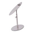 thumbnail image 1 of yuksok Shoe Rack, Metal Shoe Holder, Rust Resistant, Shoe Rack for Shops, Shoe Display, Argent oval, 1 of 9