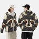 thumbnail image 4 of Fotbe Retro Raccoon Graphic Print Chaqueta con Protección Solar UPF 50+ para Hombre y Mujer, Camisa con Capucha y Bolsillos-Medium, 4 of 7