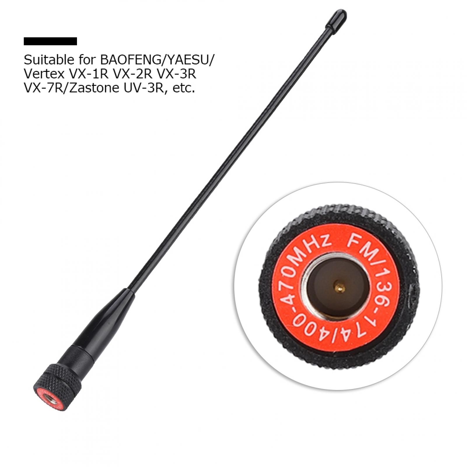 Mgaxyff Sma M Ham Radio Antenna 669c Sma M Malevhf Uhf Dual Band Antenna For Vertex Vx 1r Vx 2r Vx 3r Vx 7r Vhf Uhf Antenna Walmart Com
