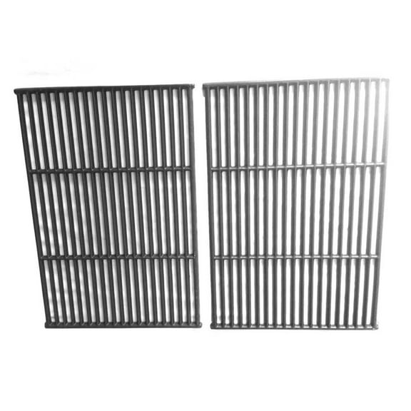 Replacement Cast Iron Cooking Grates for Broil-Mate 735269, 7382-89, Gas Models, Set of 2
