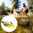 thumbnail image 5 of 12cm/12g Fishing Lure Good Toughness Bright Color 3D Eyes Fish Bite Soft Paddle Tail Swimbait for Freshwater, 5 of 7